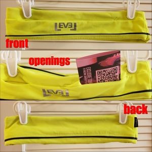 Flip belt size small bright yellow